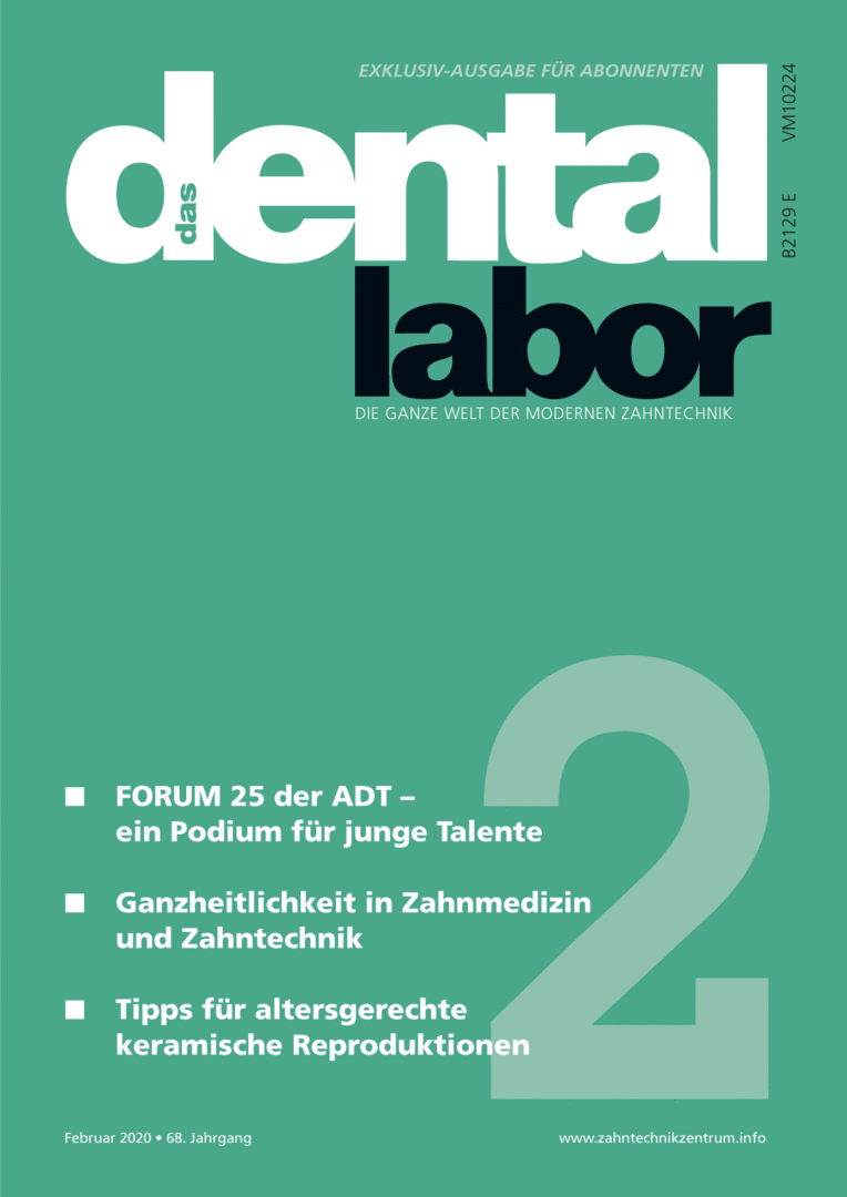 das dental labor, Ausgabe 2020/2