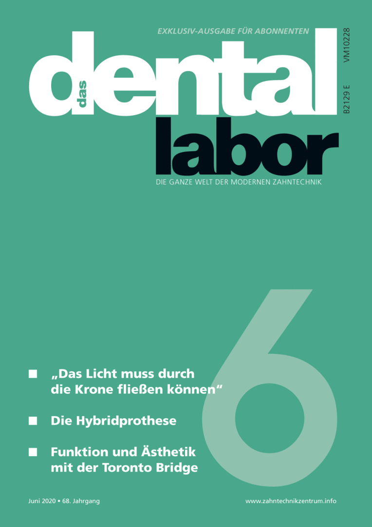 das dental labor, Ausgabe 2020/6