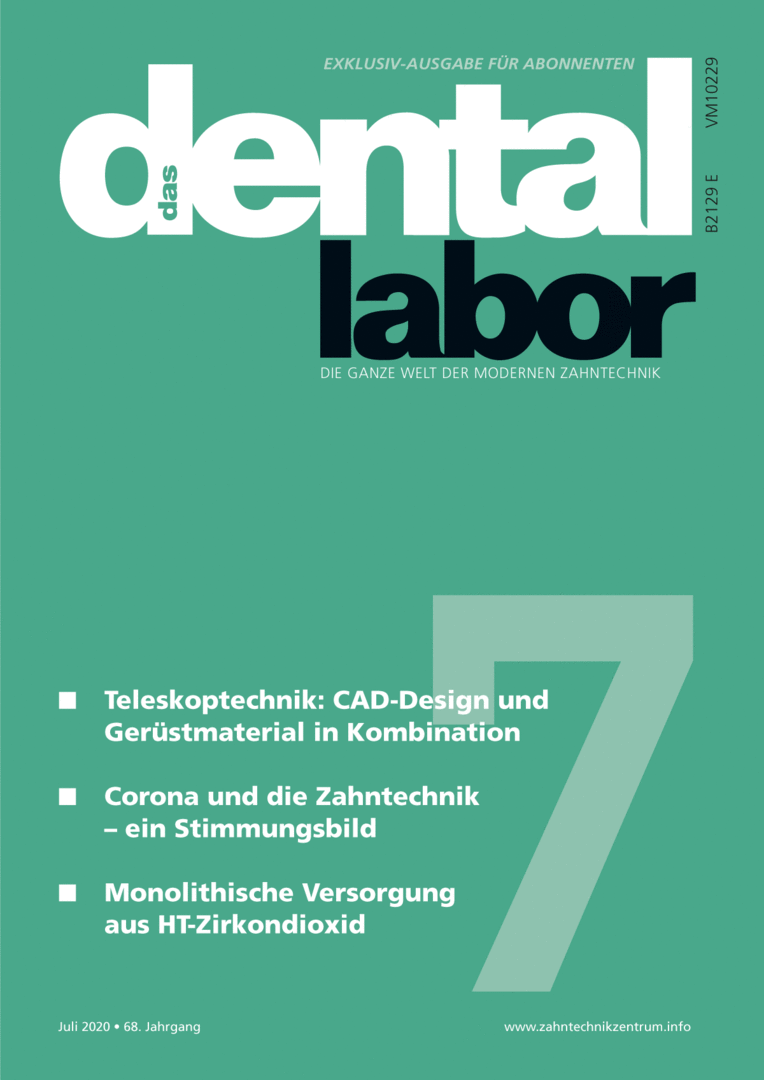 das dental labor, Ausgabe 2020/7