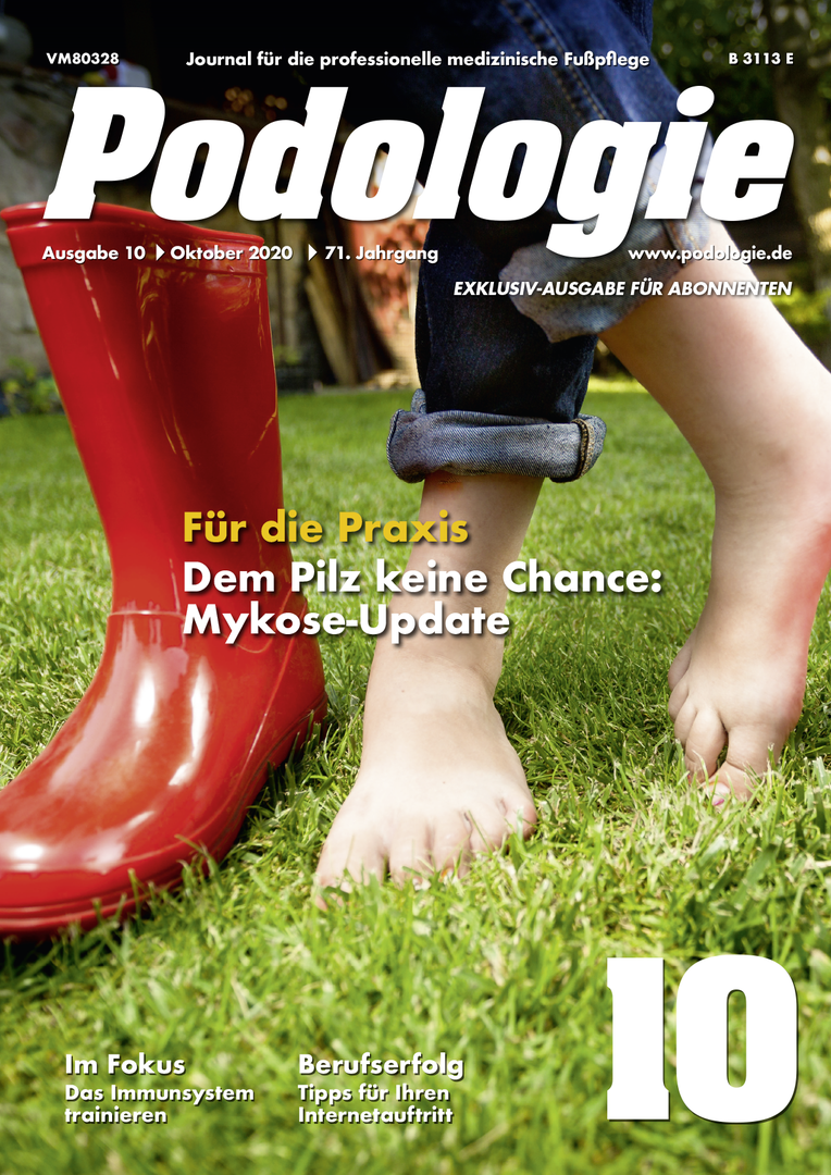 Podologie, Ausgabe 2020/10