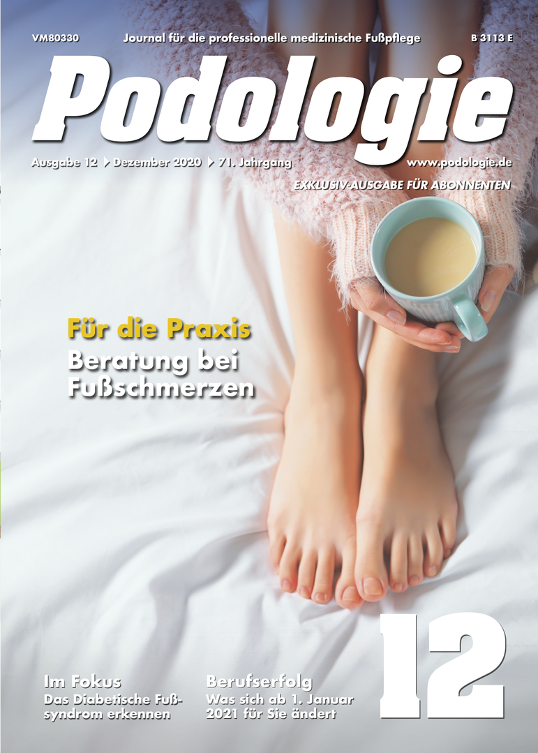 Podologie, Ausgabe 2020/12