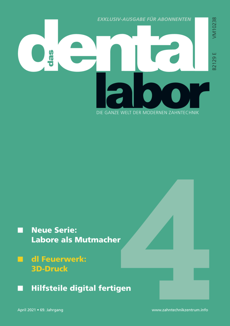 das dental labor, Ausgabe 2021/4