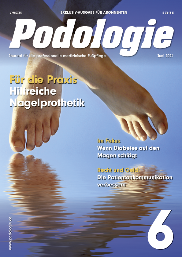 Podologie, Ausgabe 2021/6