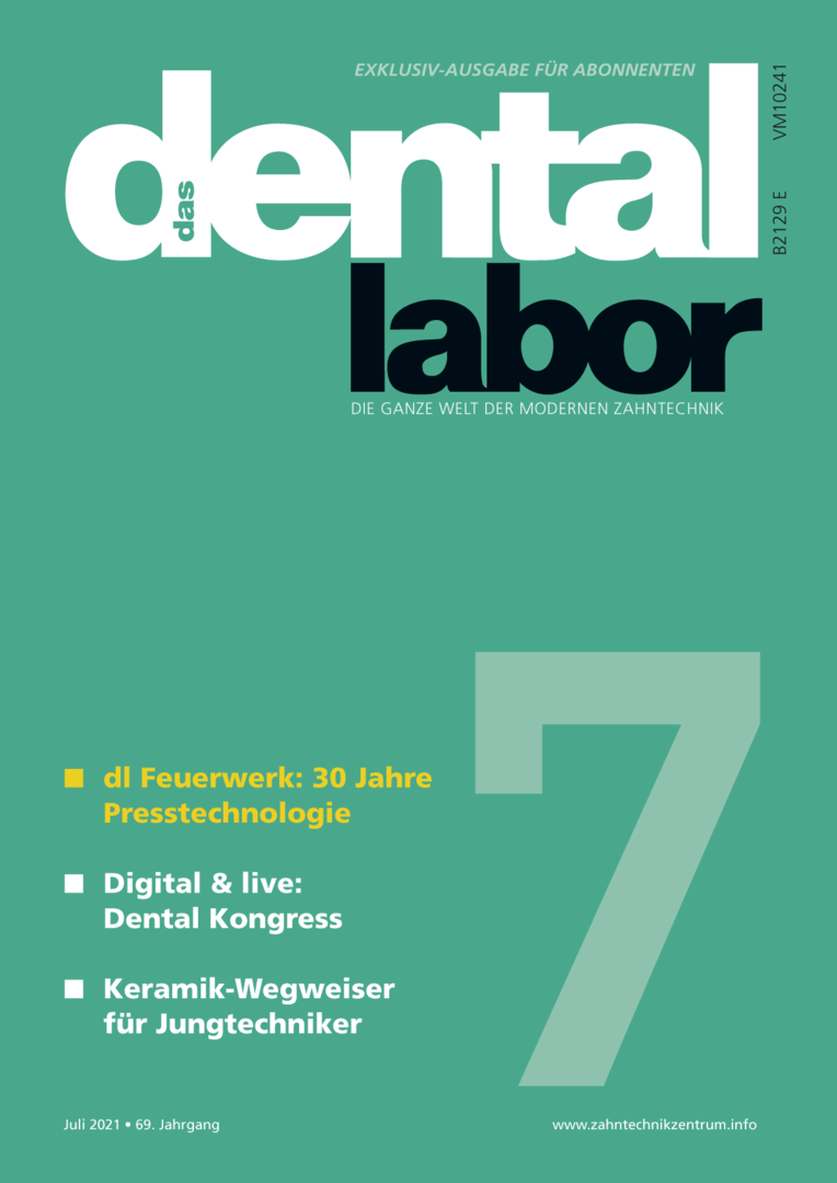 das dental labor, Ausgabe 2021/7