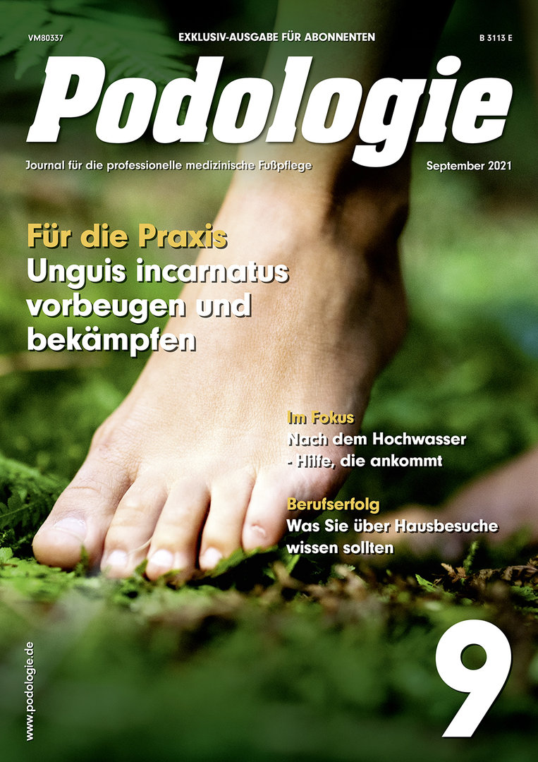 Podologie, Ausgabe 2021/9