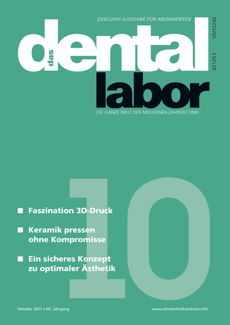 das dental labor, Ausgabe 2021/10