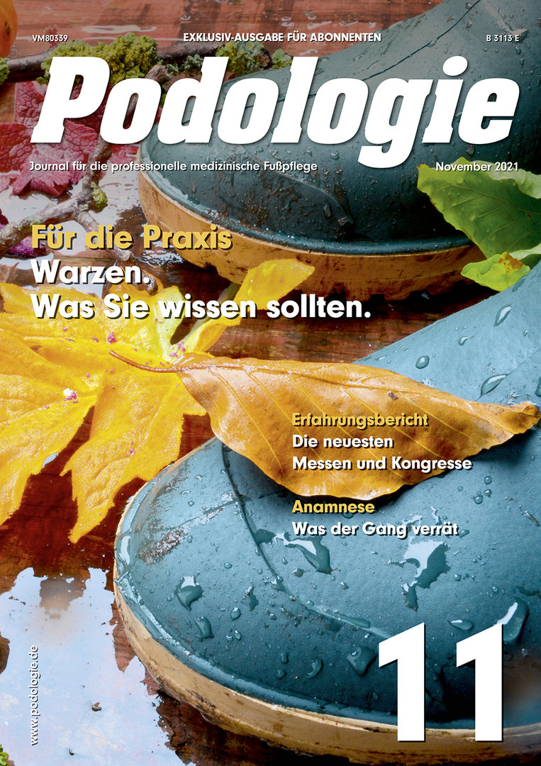 Podologie, Ausgabe 2021/11