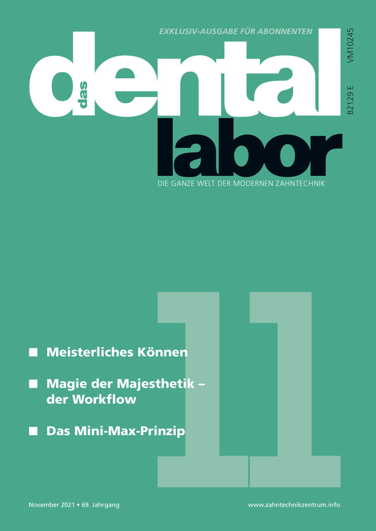 das dental labor, Ausgabe 2021/11