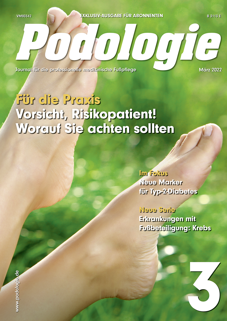 Podologie, Ausgabe 2022/3