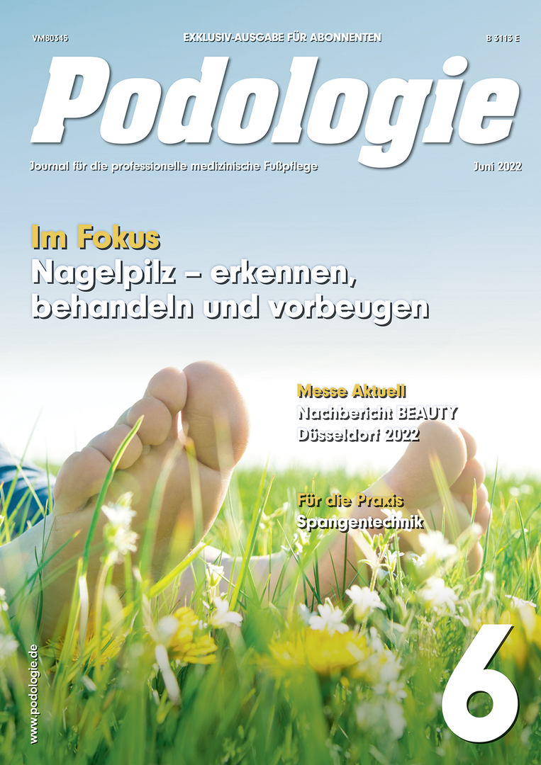 Podologie, Ausgabe 2022/6