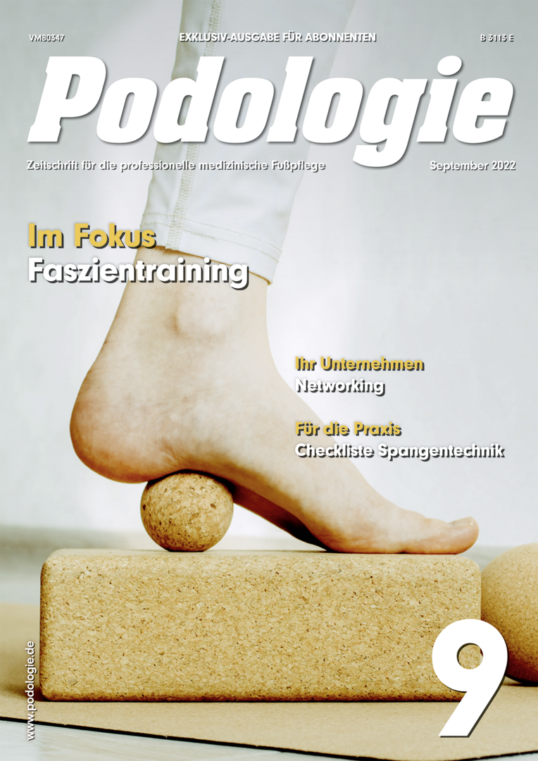Podologie, Ausgabe 2022/9