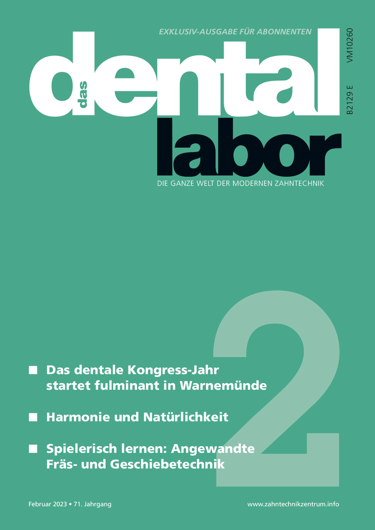 das dental labor, Ausgabe 2023/02