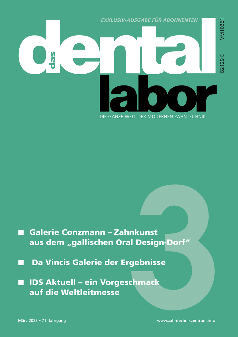 das dental labor, Ausgabe 2023/03