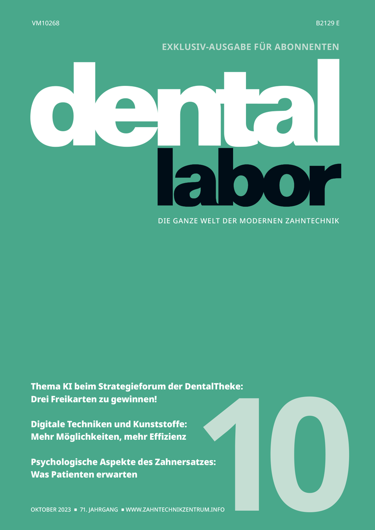 das dental labor, Ausgabe 2023/10