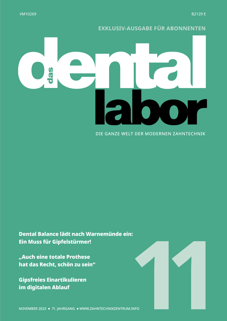 das dental labor, Ausgabe 2023/11
